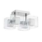 Clear Glass Ceiling Fixtures  