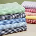 Baby Doll Gingham Moses Basket Sheets   Set of 6   Color Chocolate