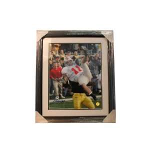   Gonzalez The Catch 20 in. x 24 in. Autographed Deluxe Frame Sports