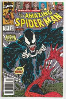   Amazing Spider Man May V1 #332 Venom Marvel Comic Bag Board Near Mint