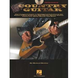  Hal Leonard Red Hot Country Guitar (Book and CD Package 