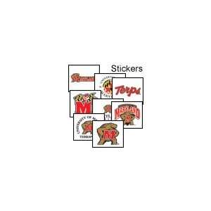  #1 Fan   University of Maryland Stickers Automotive