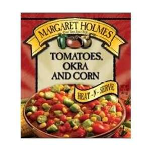 TOMATOES,OKRA AND CORN 14 1/2oz cans 6pack  Grocery 