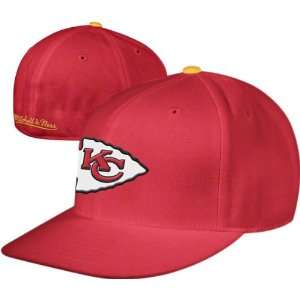  & Ness Kansas City Chiefs Fitted Throwback Hat