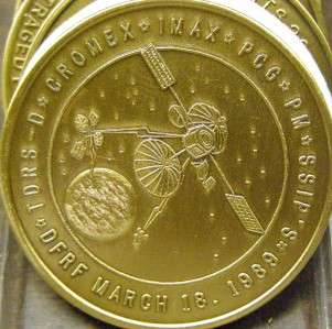 SPACE SHUTTLE NASA MISSION COIN SET OF 3RD TEN LAUNCHES  