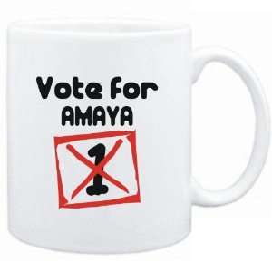 Mug White  Vote for Amaya  Female Names  Sports 