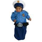 Rubies Police Officer Bunting Costume Newborn 0 9 Mos