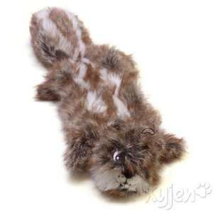   Plush Puppies ANIMAL SQUEAKER MAT SQUIRREL Dog Toy 