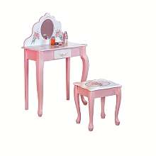 Bouquet Vanity Table and Stool   Teamson Design Corp   BabiesRUs