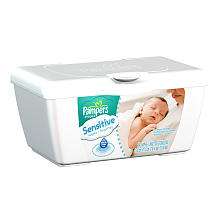 Pampers Sensitive Tub of Wipes 64 Ct   Procter & Gamble   BabiesRUs