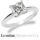 Lumiere Diamond Co. 0.33 Ct J SI2 Princess Cut Solitaire Diamond 