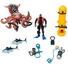 Animal Planet Sea Life Discovery Playset   Giant Squid   Toys R Us 