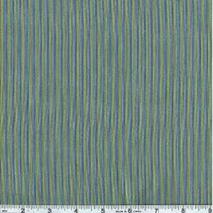  45 Wide Chutes and Ladders Stripes Dusty Blue Fabric By 