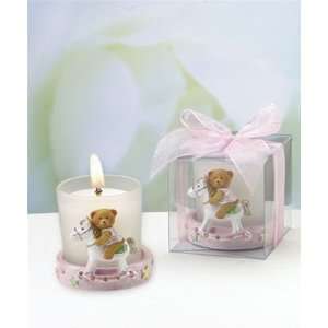  Teddy Bear Candles in Pink or Blue