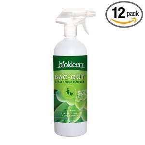  Biokleen Bac Out Stain & Odor Eliminator with Sprayer, 32 
