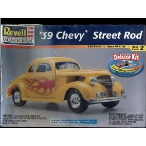  39 Chevy Street Rod Model Kit   124 Scale   Deluxe Kit with Model 
