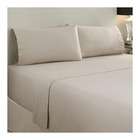 Divatex Home Fashions Dobby Stripe 400 Thread Count Sheet Set in Ivory 