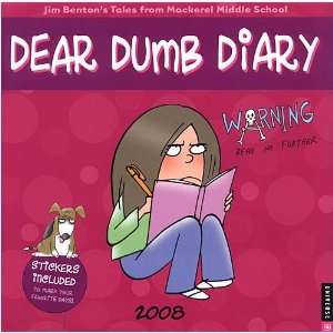  Dear Dumb Diary 2008 Wall Calendar