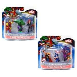  Marvel Avengers Exclusive 4 Action Figure Set of 6 