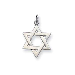  Star of David 13/16in   Sterling Silver Jewelry