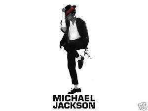 Shirt Iron On Transfer 5X7  Michael Jackson  