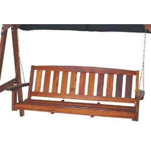    4 Mission Patio Porch Swing with Chain Patio, Lawn & Garden