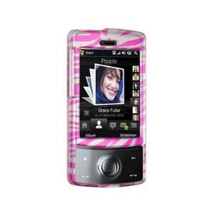   Protective Phone Cover Case Pink Zebra For Sprint HTC Touch Diamond