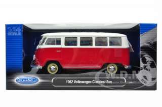 Brand new 124 scale diecast car model of 1962 Volkswagen Microbus Van 