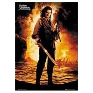  PIRATES OF THE CARIBBEAN BLOOM STANDING MOVIE POSTER(Size 