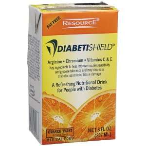  Diabetishield?, Orange Twist, 8 Ounce Boxes (Pack of 27 