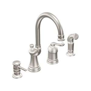  Moen CA87002SRS Single Handle High Arc Kitchen Faucet 