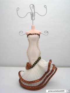 Evening Dress Mannequin Jewelry Holder /Stand /Display   SMALL SIZE 