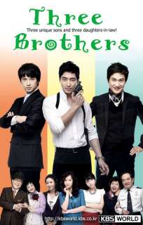 Three Brothers Korean Tv Drama Dvd 4 Boxsets Completed Series Eng Sub 