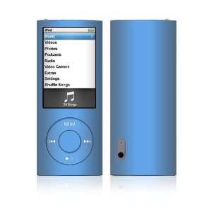  Simply Blue Decorative Skin Decal Sticker for Apple iPod 