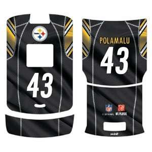  Troy Palamalu   Pittsburgh Steelers skin for Motorola RAZR 