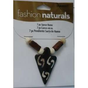  7 Pc Spear Bone Beads   Fashion Naturals #3484907 Arts 