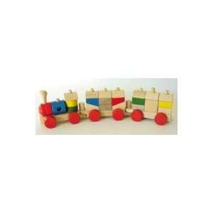  (Wooden) Stacking Train Toys & Games