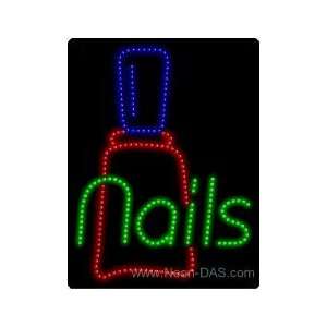  Nails Outdoor LED Sign 31 x 24