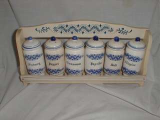 Blue & White Spice Rack made in Japan by ROSSINI  