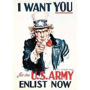  Uncle Sam I Want You    Print
