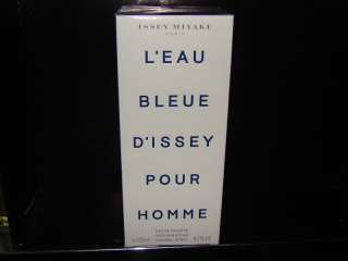 eau Bleue DIssey Issey Miyake 4.2oz Cologne toilette  