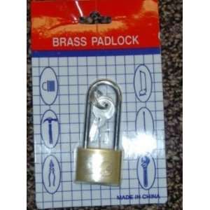  Padlock 1 inch long Brass K25LS