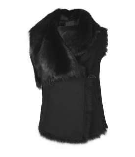 Caradon Gilet, Women, Sheepskin, AllSaints Spitalfields