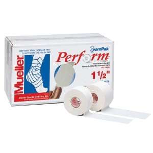  Mueller White 1.5 inches x 15 yards Perform Trainers Tape 