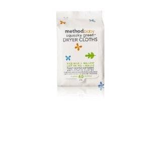 Method Baby Squeaky Green Hair and Body Wash 8 ounce Bottles (Pack of 