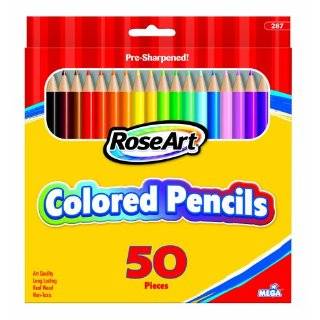 RoseArt Premium 24ct Colored Pencils – Art Supplies for Drawing, Sketching,  Adult Colors, Soft Core Color Pencils – 24 Pack