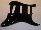 American Stratocaster 11 Hole Fully Shielded Pickguard 3 Ply Black