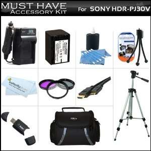  Must Have Accessory Kit For Sony HDR PJ30V High Definition 