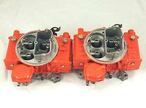 1850 600 HOLLEY SUPERCHARGER BLOWER CARBS ORANGE  