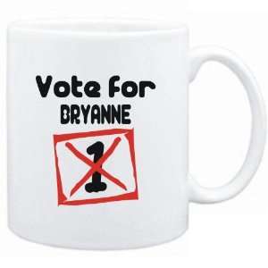    Mug White  Vote for Bryanne  Female Names